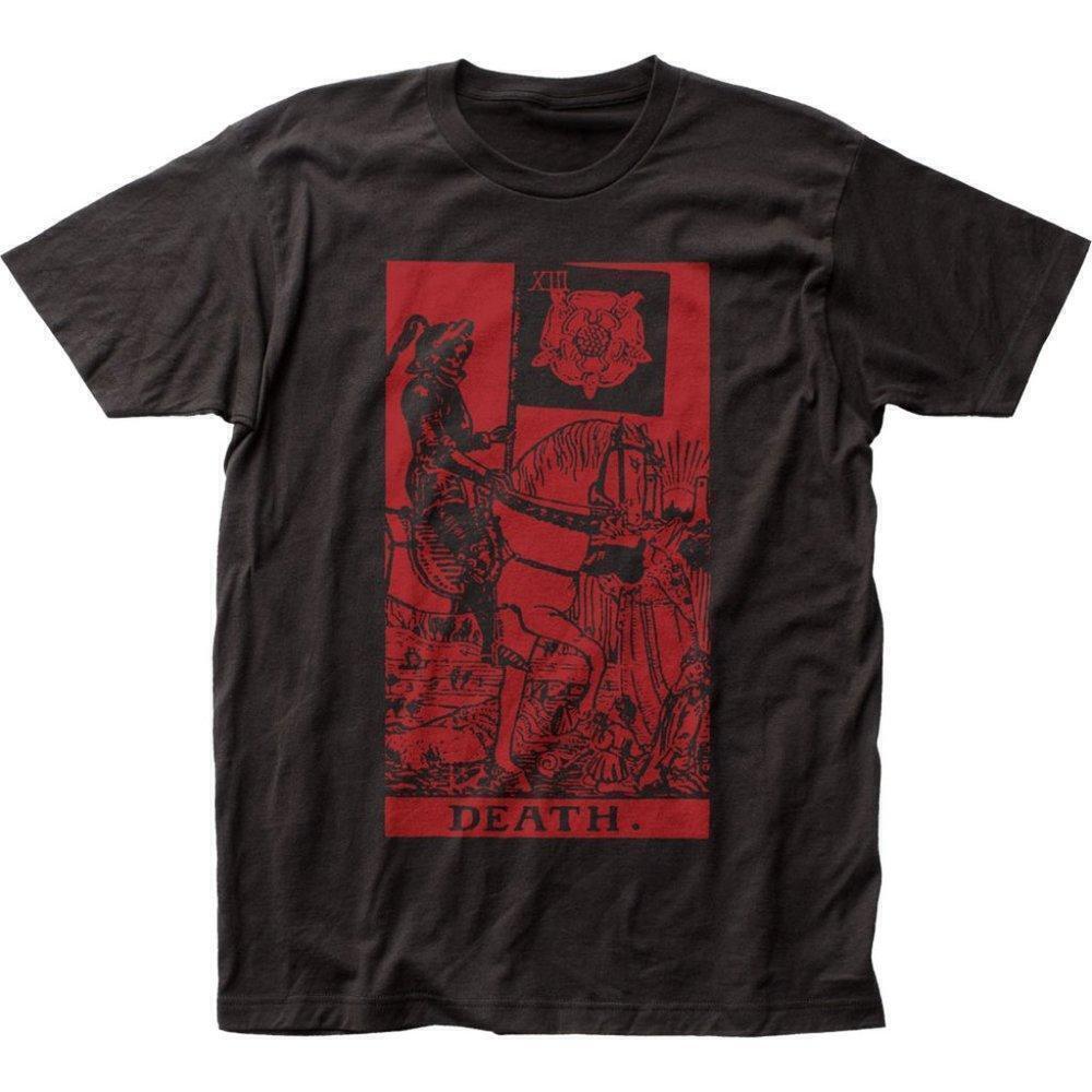 Tarot Death Card Mystical Occult Art Graphic Unisex T-Shirt